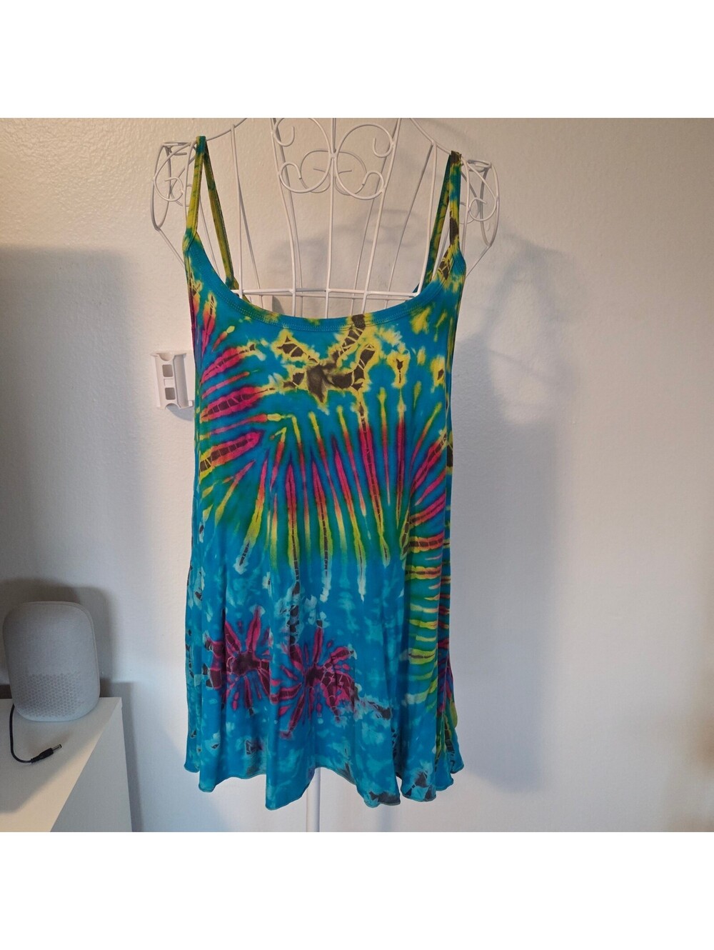 Earthbound Trading Co. Tie-Dye Viscose Spandex tank top Size S